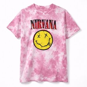 🩷 NWOT! Nirvana Unisex Tie Dye Shirt